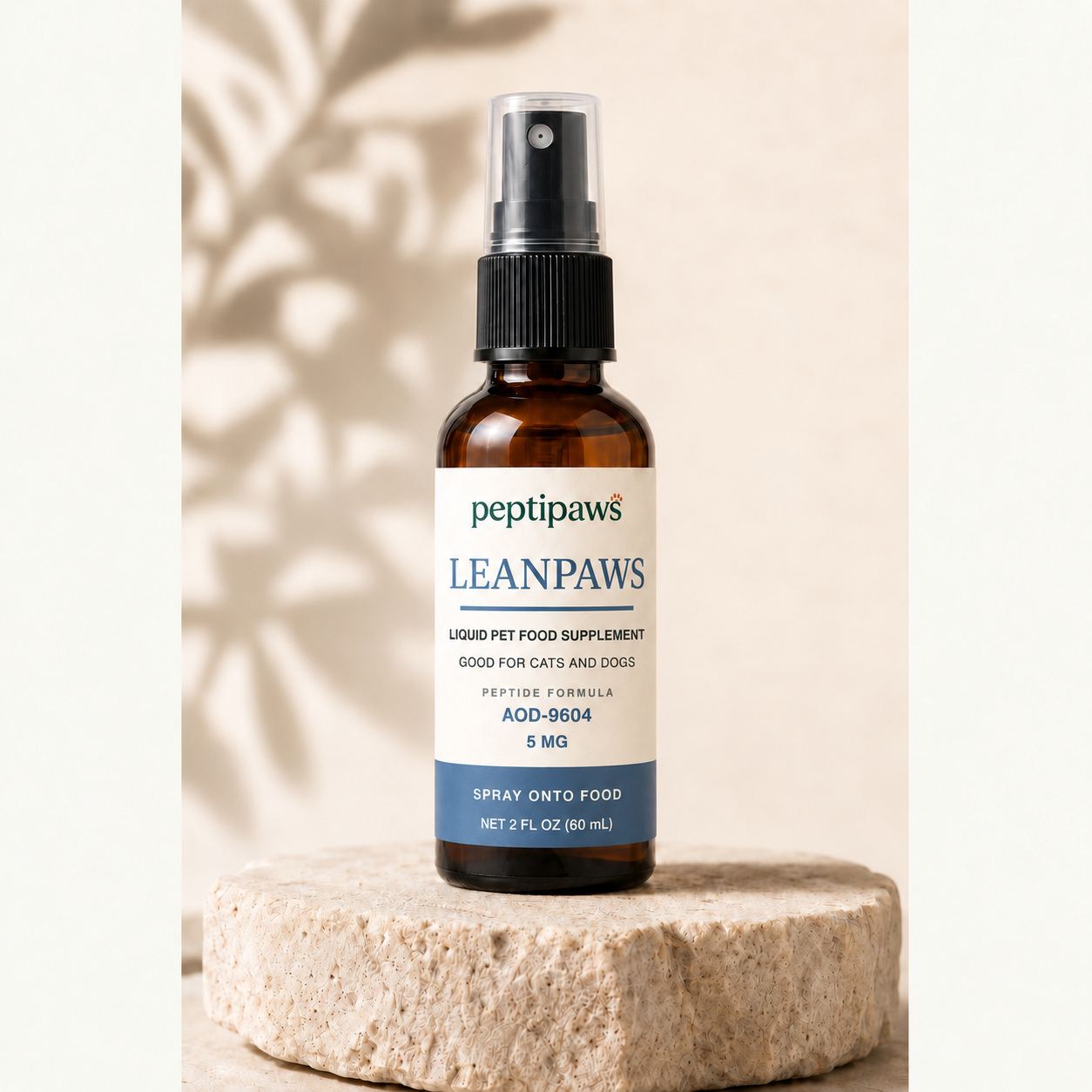 LeanPaws peptide spray bottle