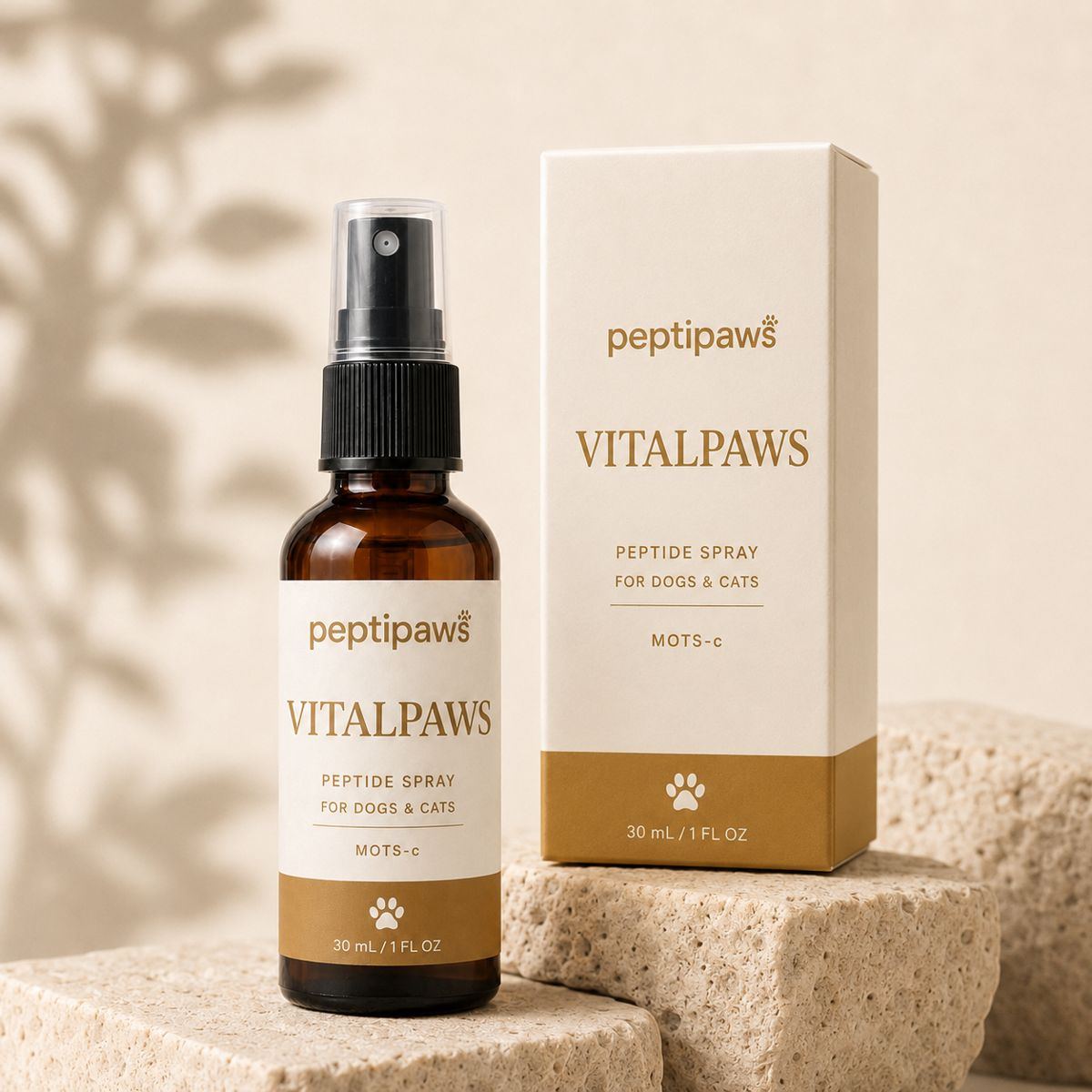 VitalPaws peptide spray bottle