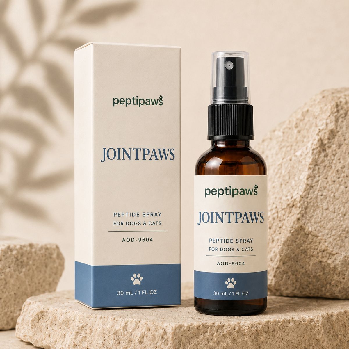 JointPaws peptide spray bottle