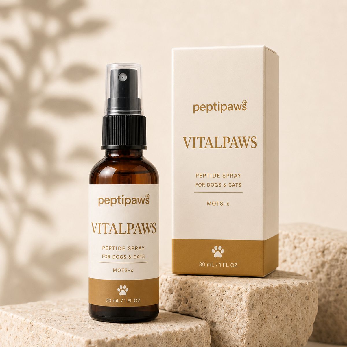 VitalPaws peptide spray bottle